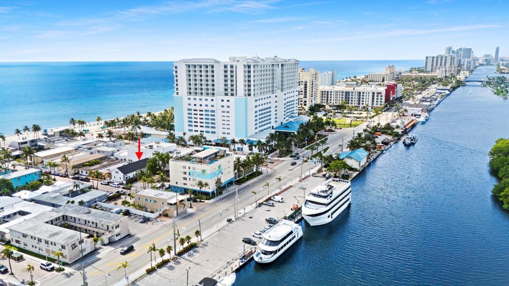 Trendy Loft Apt Hollywood Beach Unit # 4 Apartment Exterior photo